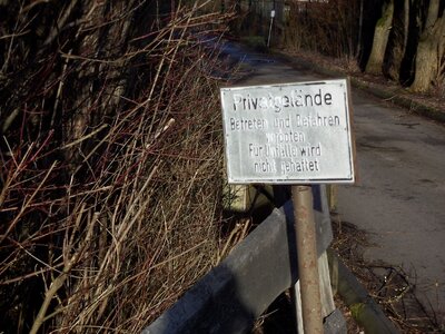 Private property lonely preferential unit