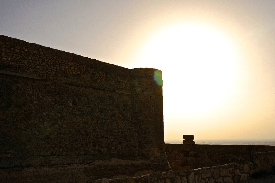 Castle sunset chinchilla