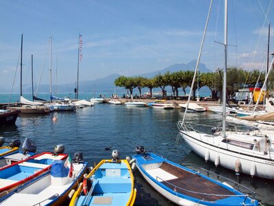 Italy pier garda