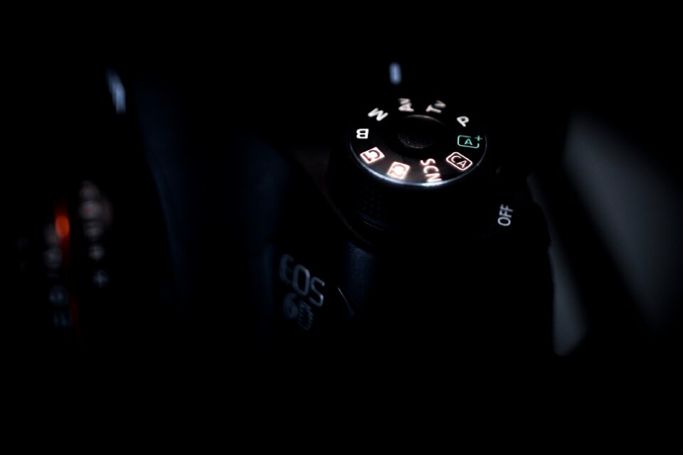 Dark canon photographer