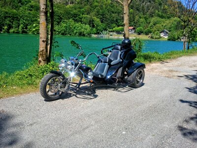 Lake saalachsee tricycle