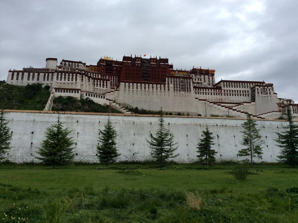 Palace potala sky photo