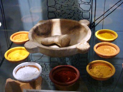 Bowl pigment rub