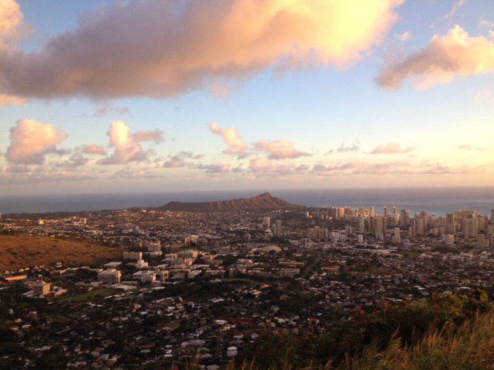 Honolulu diamond head