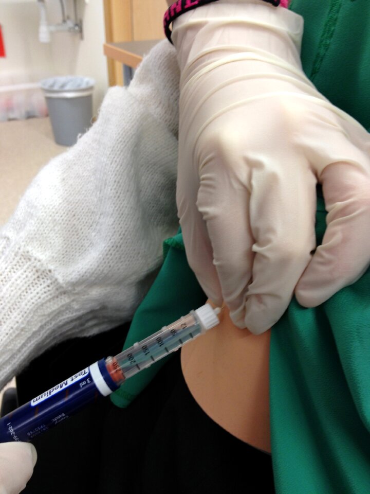 Syringe care medicine