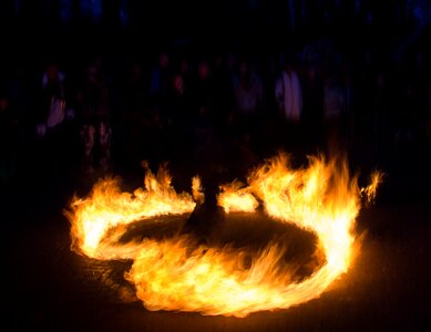 Fire fire show flame photo