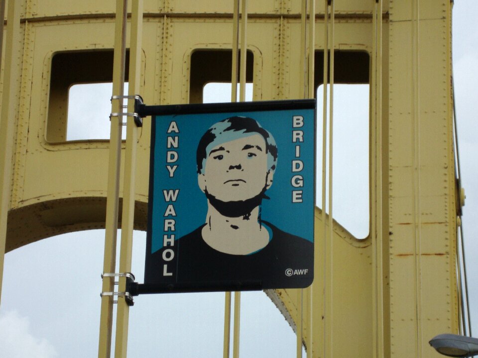 Andy warhol bridge pittsburgh pensylvania