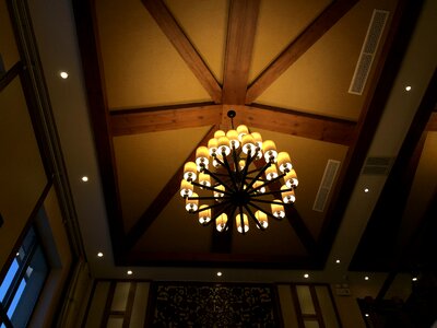 Chandelier dome light household