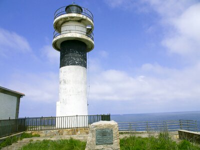 Lighthouse sea san ciprian lugo