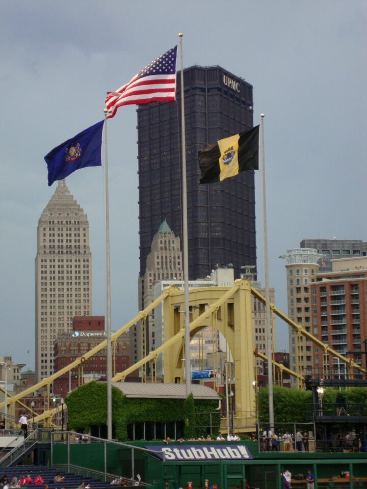 Pittsburgh view from the pnc park pensylvania