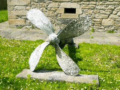 Boat propeller museum san ciprian lugo