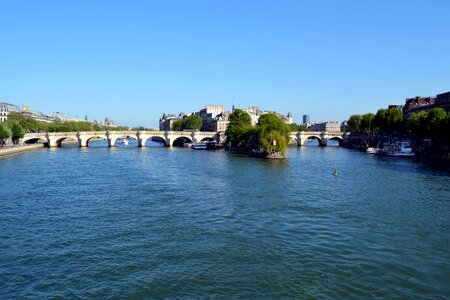 Paris river france photo