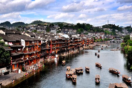 Jiang the old house china wind photo