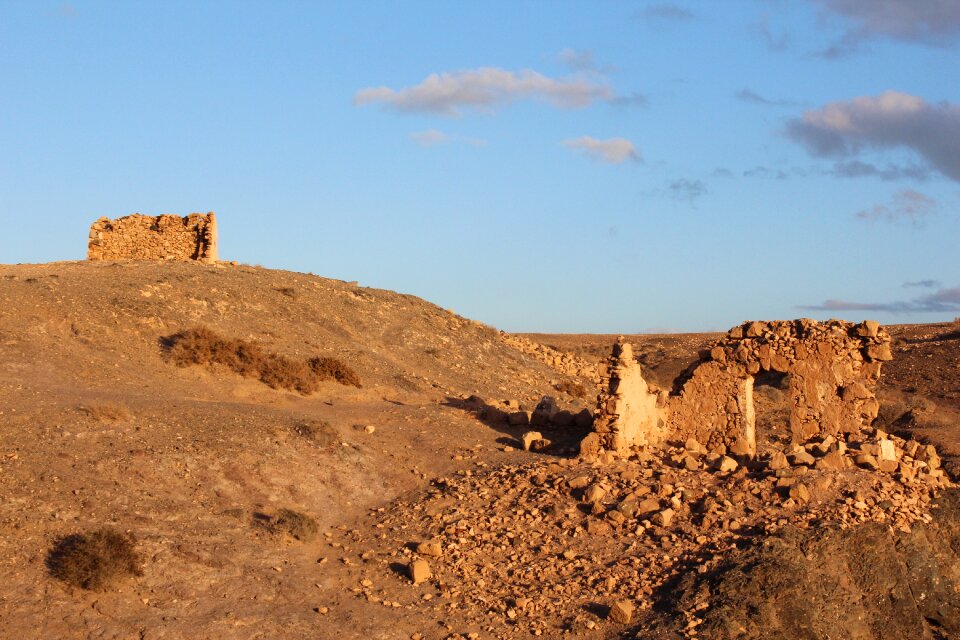 Dilapidated canary islands nature