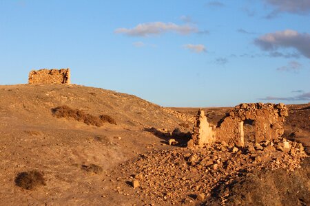 Dilapidated canary islands nature photo