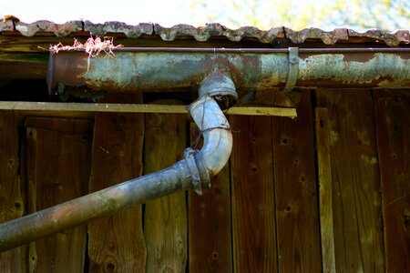Roof wastewater old