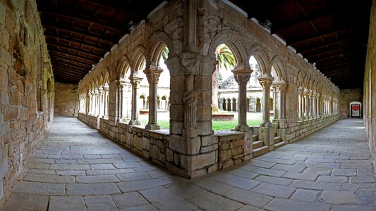 Ourense orense panoramic cloister