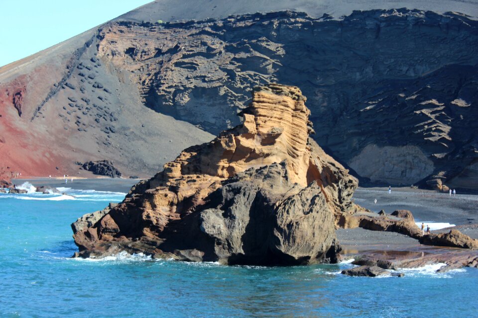 Surf sea rocky coast