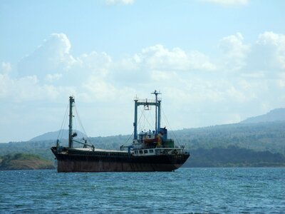 Cargo sea photo