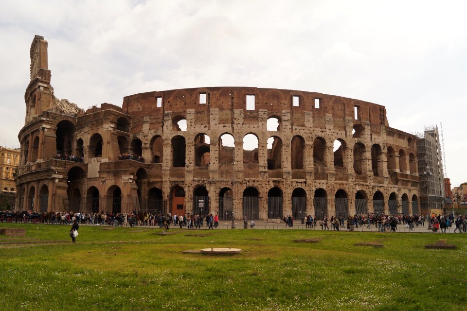 Rome colosseum roman holiday