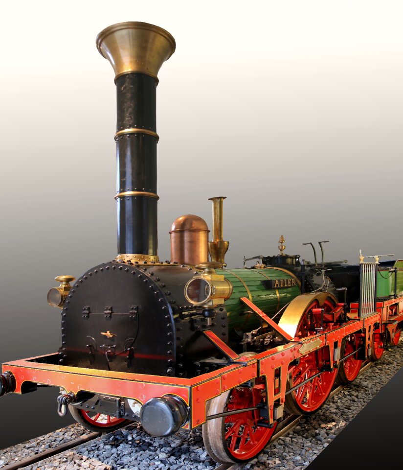 Historically adler steam locomotive