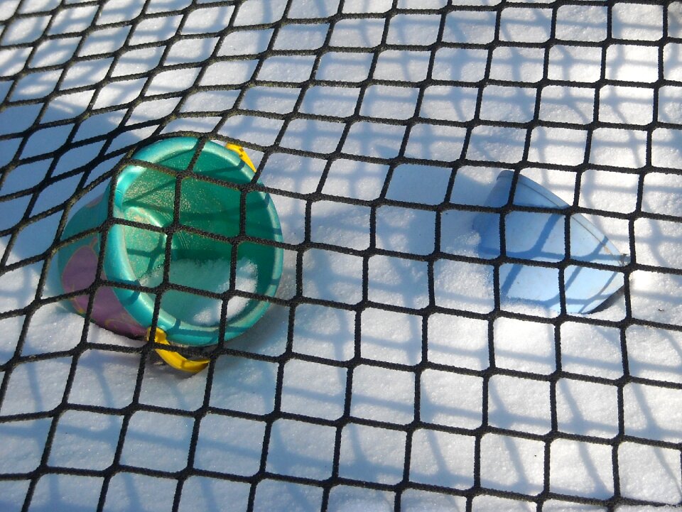 Winter snow sandbox
