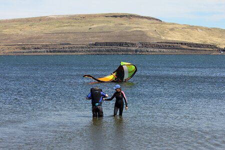 Kite wind