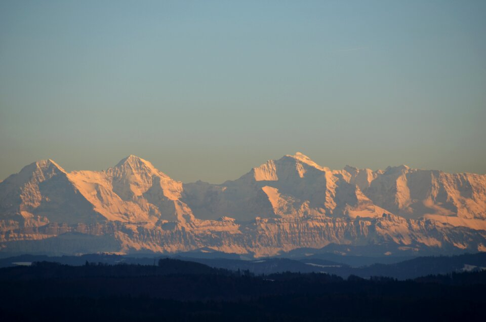 Alpine switzerland panorama