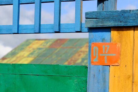 Structure texture colorful