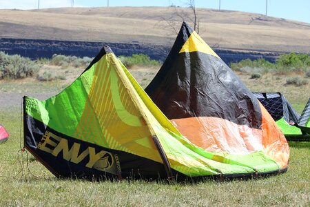 Wind kiteboarding