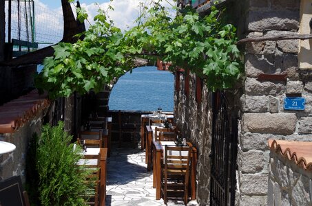 Restaurant with view panorama