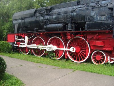 Steam engine romania photo