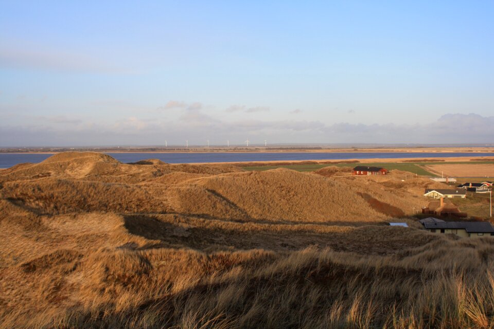 Denmark fjord dune