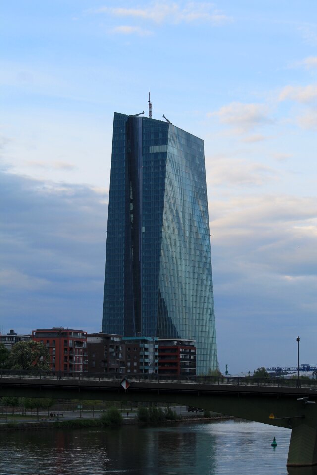Central belt european central bank skyscrapers