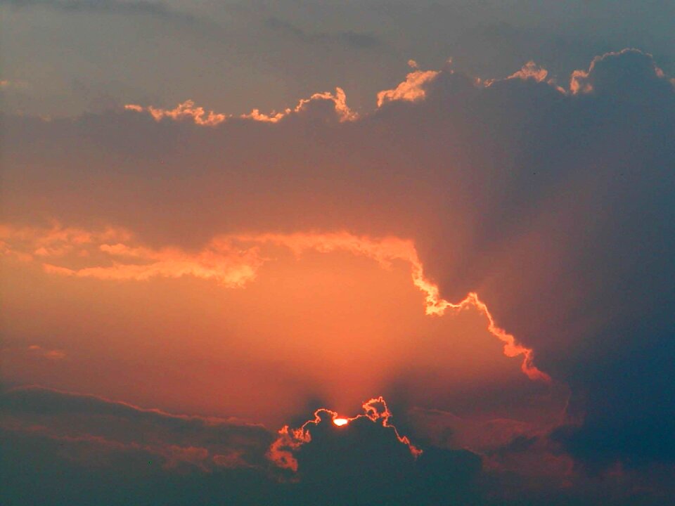 Mood nature sunset