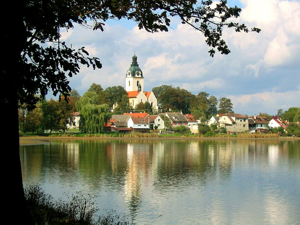 Pond south bohemia czech republic