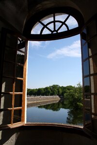 Tranquil landscape castle