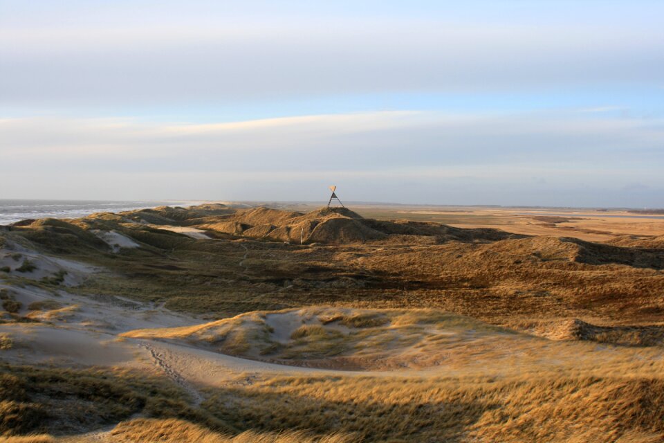 North sea dune daymark