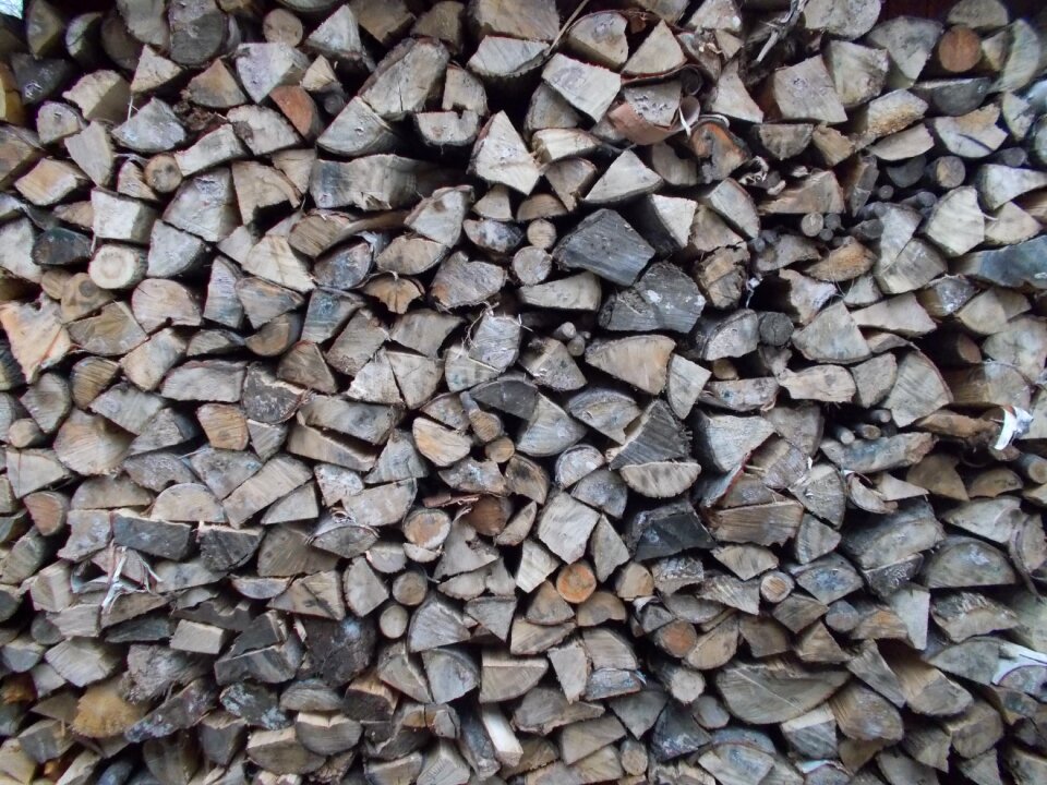 Heating wood pile slaughter