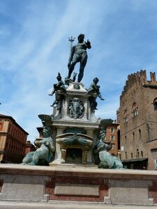 Sculpture landmark neptune