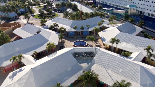 Panoramic architecture city