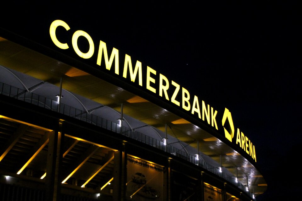 Forest stadium football stadium commerzbank arena