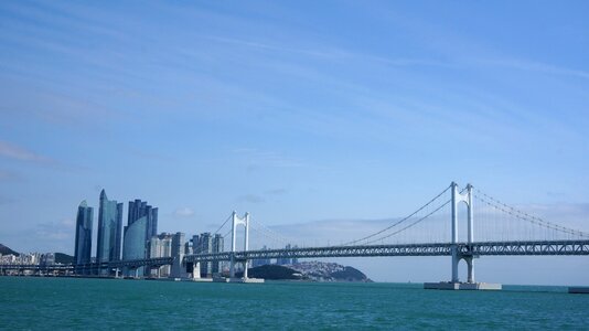 Busan sea landscape
