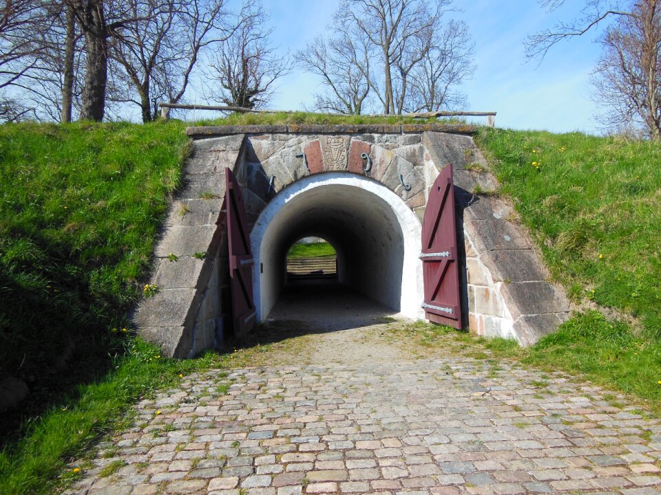 Military gateway 17th cantury barrel vault