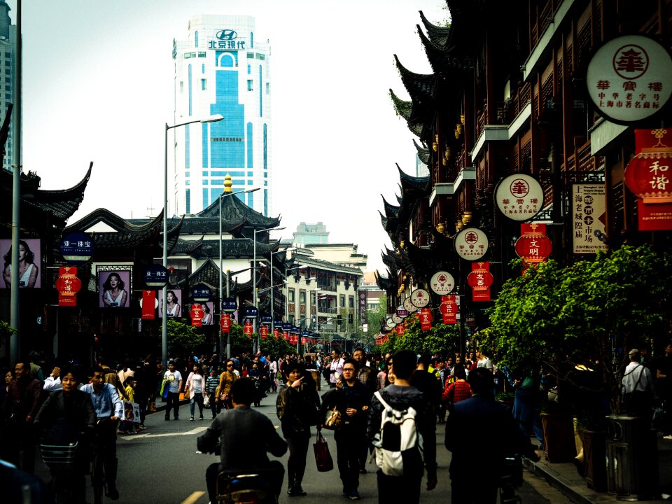 Shanghai yuyuan landscape