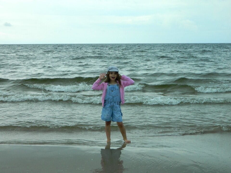 Summer holidays the coast