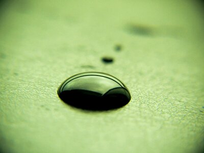Drop droplet depth
