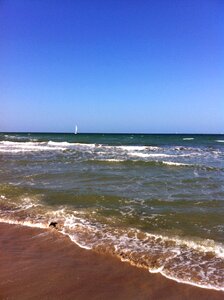 Sea beach water wave