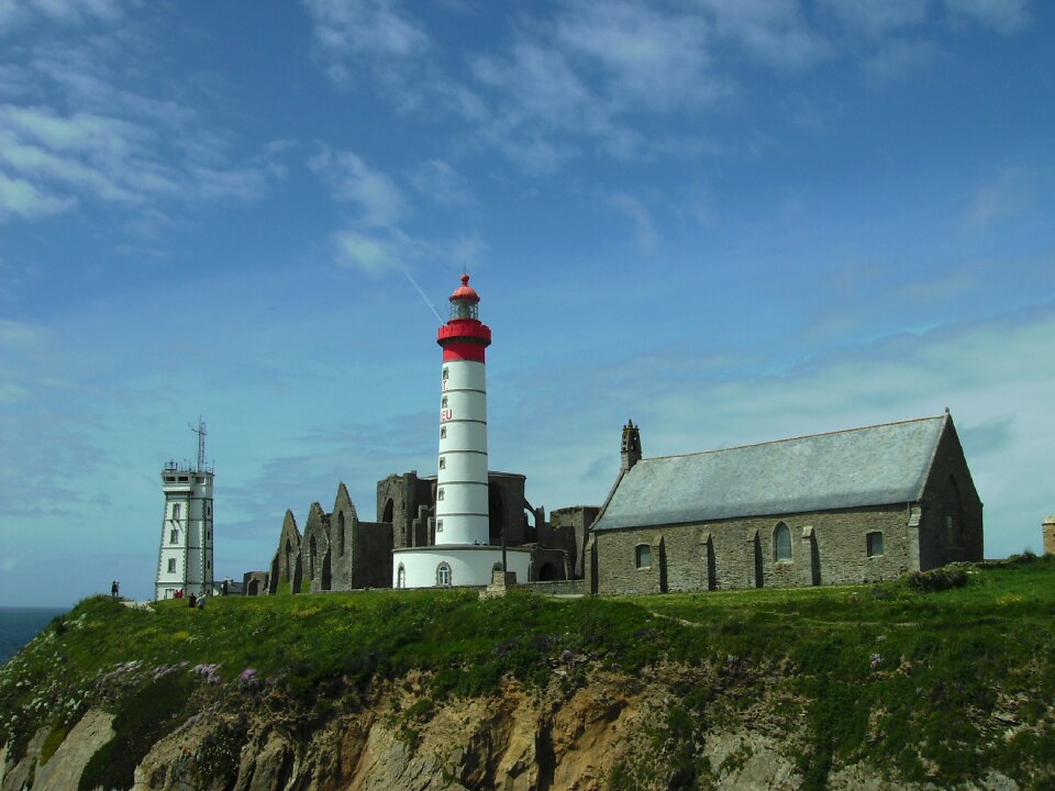 Lighthouse monastery brittany