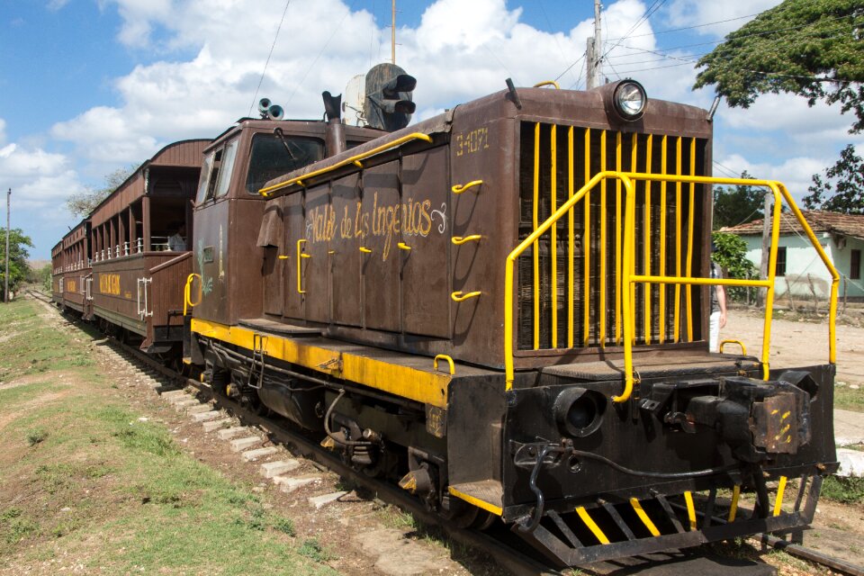 Locomotive railway historically